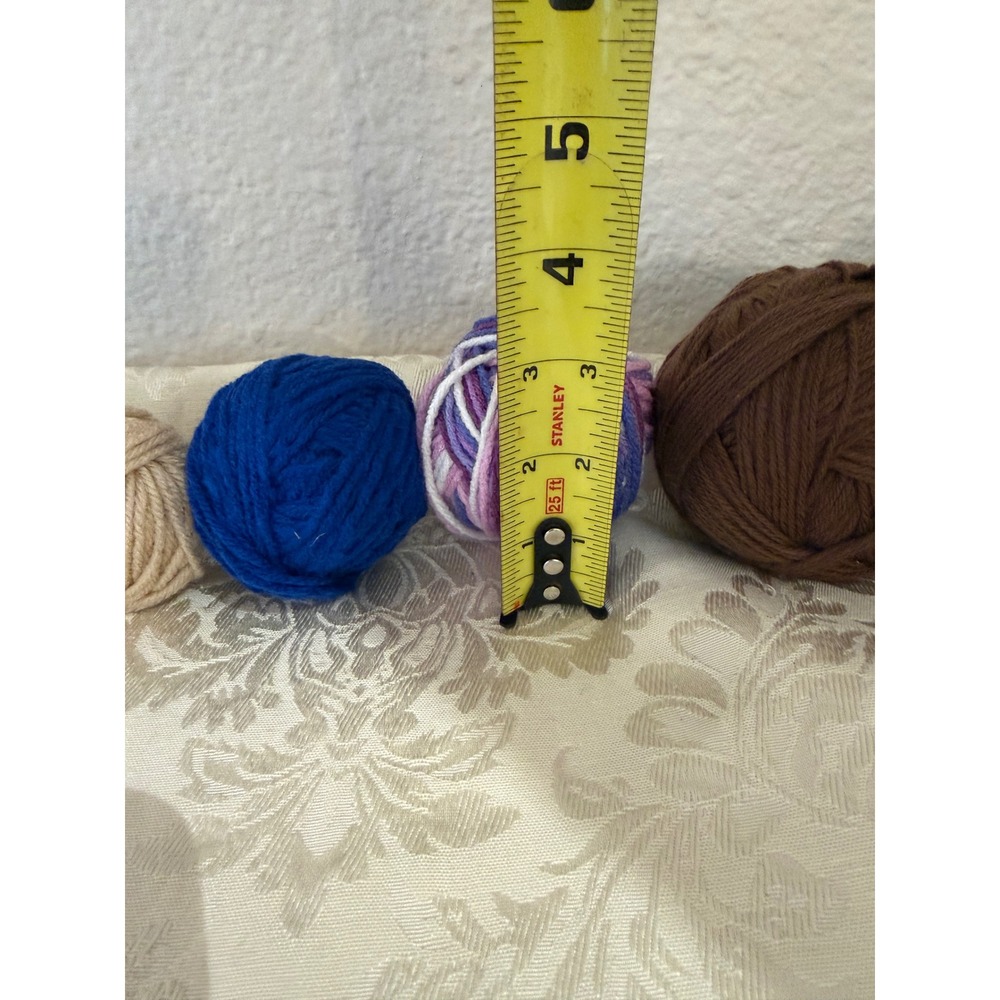 Mixed Yarn Lot Assorted Colors Variegated and Solid Crafting Knitting Crochet - Picture 7 of 11